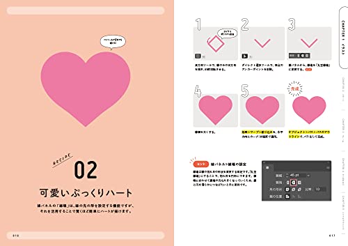 イラレ職人コロが教える飾りのデザイン Illustratorのアイデア サンプルページ
